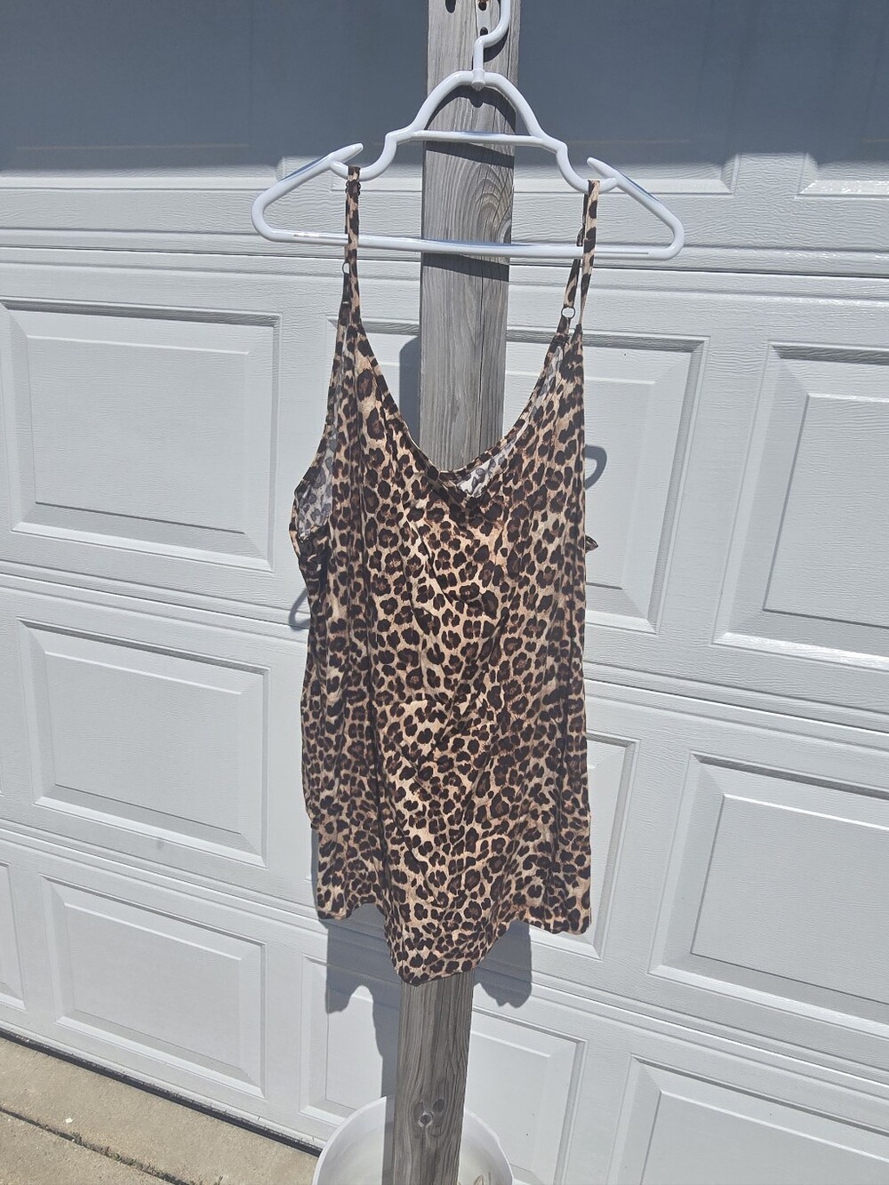 Torrid Leopard Print Challis Cami 5X